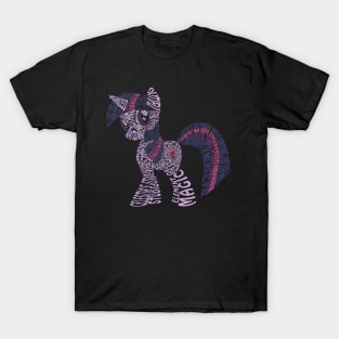 Wordy Twilight Sparkle T-Shirt